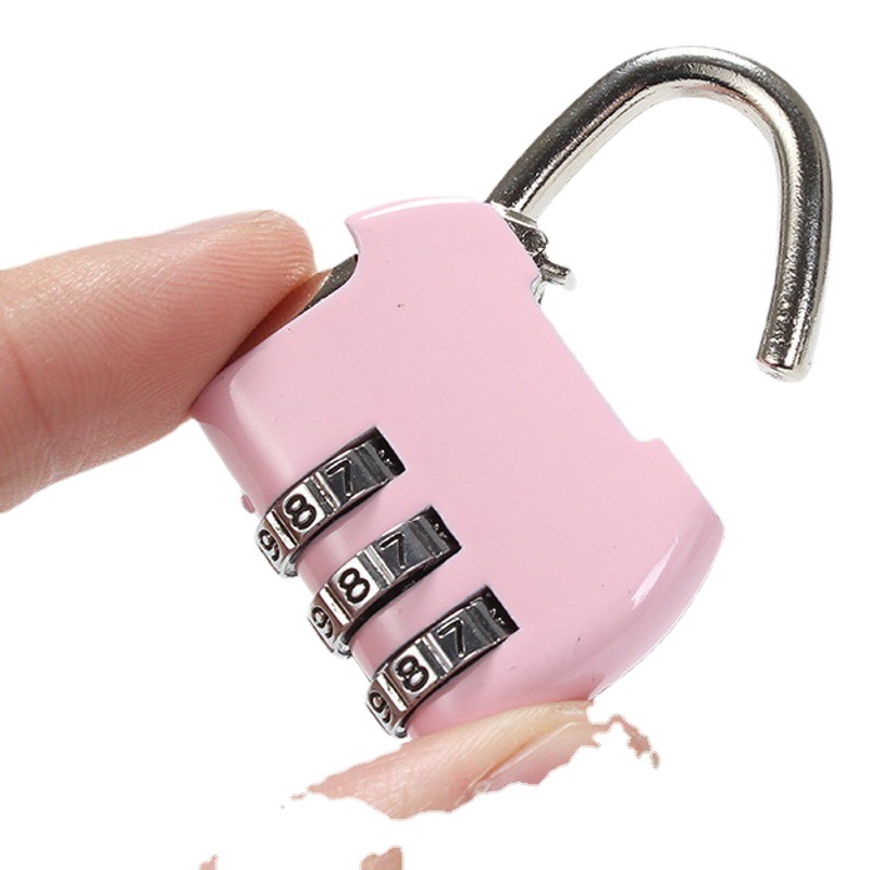 Password padlock small size dormitory luggage cabinet lock gym Mini Waterproof anti-rust student cabinet lock