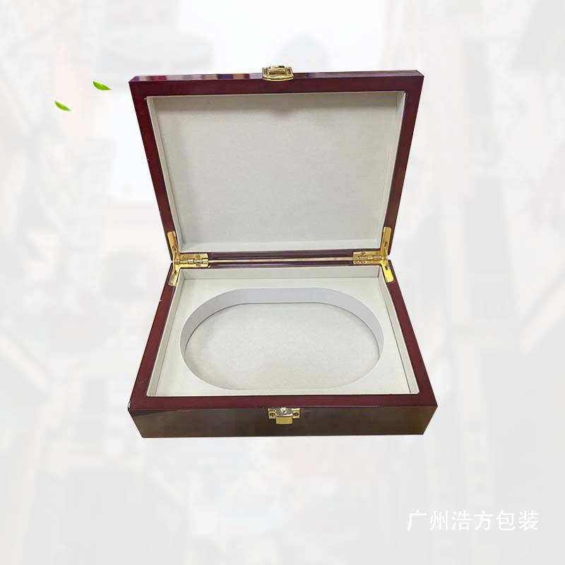 现货男士腰带包装盒皮具包装木盒红木皮带盒木质盒子