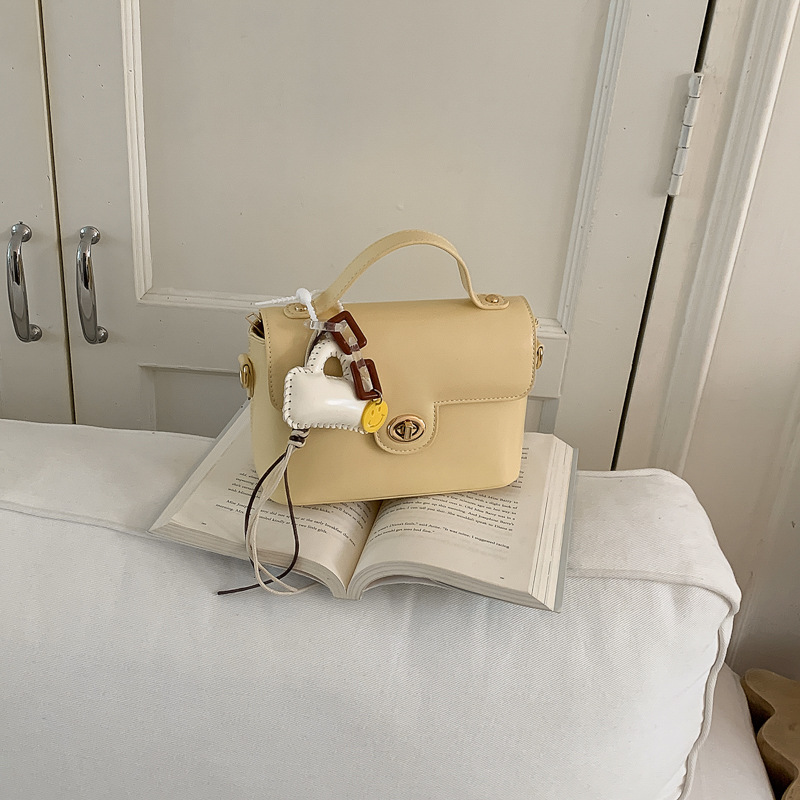 Bolsos exquisitos de mujer alta sensación de bolso 2026 nuevo pequeño bolso cuadrado fresco con cierre bolso de hombro verano image 8