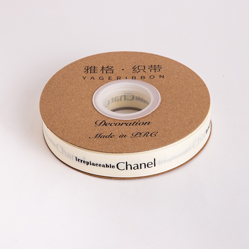 Xiaoxiangfeng 2.0cm cinta roscada en inglés 35 yardas flor regalo decoración con ramo cinta de embalaje pastel