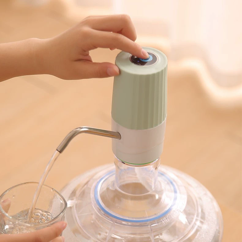 Диспенсер для воды для домашнего использования, диспенсер для минеральной воды, электрический перезаряжаемый насос для воды, модель с таймером.