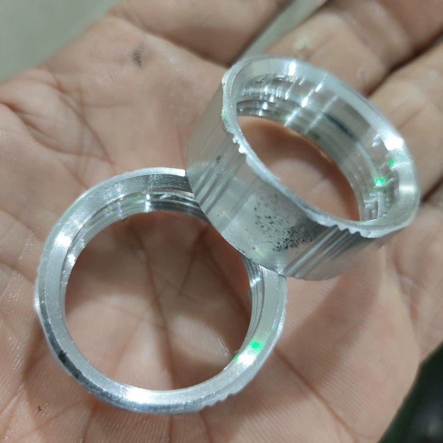 Алюминиевое кольцо, алюминиевая гайка, алюминиевая гайка