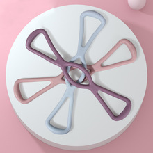 TPR8字拉力器开背部训练弹力绳家用手肩颈拉伸带瑜伽健身器材锻炼