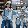 女童加厚长袖秋冬卫衣