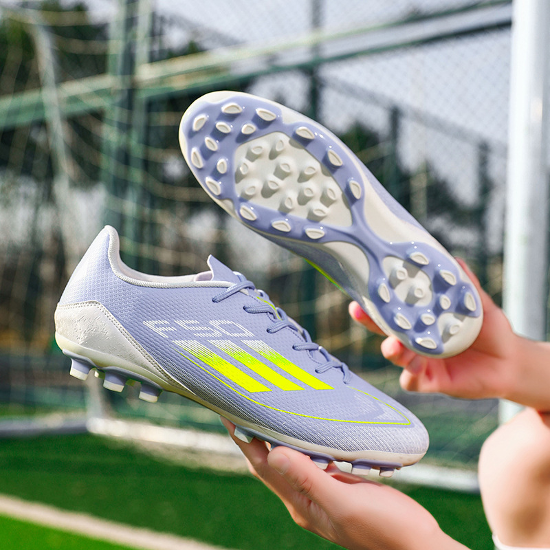 Cross-Border European Cup New F50 Football Shoes for Men, Teenagers, Students, Women's Broken Spikes, Long Spikes, Game Training Sneakers Cross-Border European Cup New F50 Football Shoes for Men, Teenagers, Students, Women's Broken Spikes, Long Spikes, Game Training Sneakers