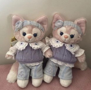 Shanghai 2024 Spring Ling Nabel Keychain Pendant Cute Plush Doll Birthday Gift for Girls