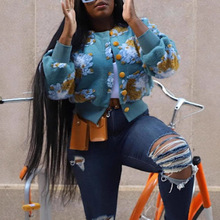 XH031跨境欧美女装时尚休闲提花毛绒外套