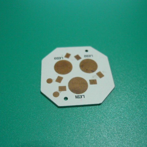 LED照明线路板大功率灯铝基板单面PCB厂家铝基板单面板电路板设计