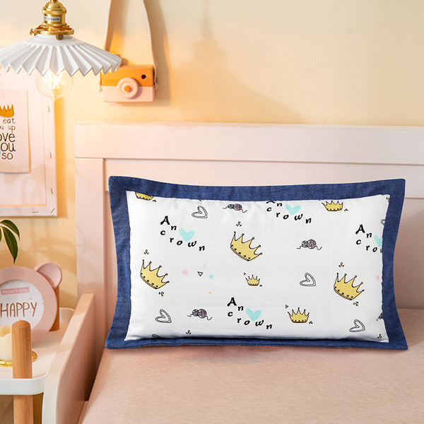 Cotton gauze pillowcase for baby