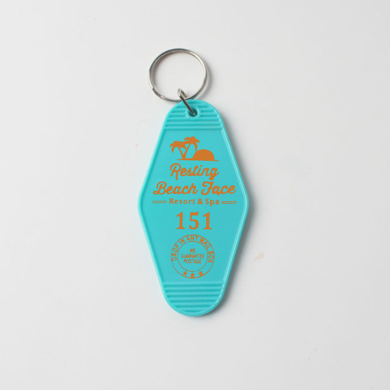 13g Weight Keychain Classification 1 Piece Quantity Daily Occasion Plastic Material Letter Pattern Unisex Gender Streetwear Style 1 Piece Streetwear Letter Plastic Unisex Keychain 5