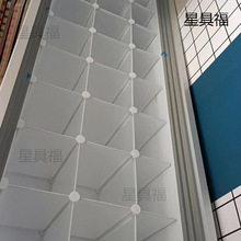 超市冰箱分隔架 冰柜分类收纳盒 分割隔板分层架分隔层冰箱分格器