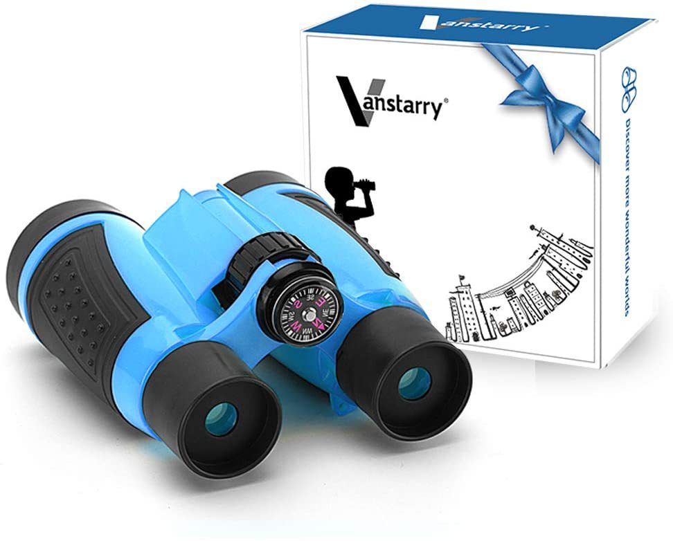 亚马逊爆款儿童礼物益智玩具户外双筒望远镜5*30儿童望远镜