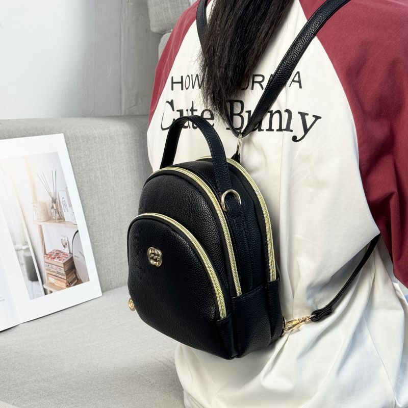 Guangzhou Hengli 2024 nueva moda mochila pequeña bolso de mano bolso de teléfono móvil madre de mediana edad bolso de mensajero de tres usar