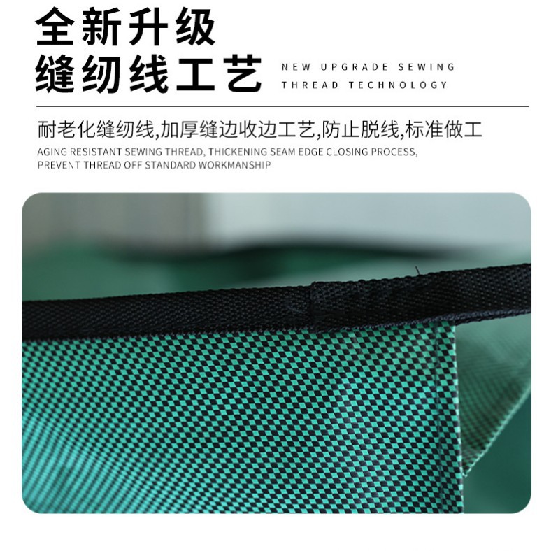 Bolsa de recolección de hojas cuadradas de fábrica de origen PP, bolsa de compostaje para ramas y hojas de jardín, bolsa de almacenamiento de residuos de jardinería, arte floral.