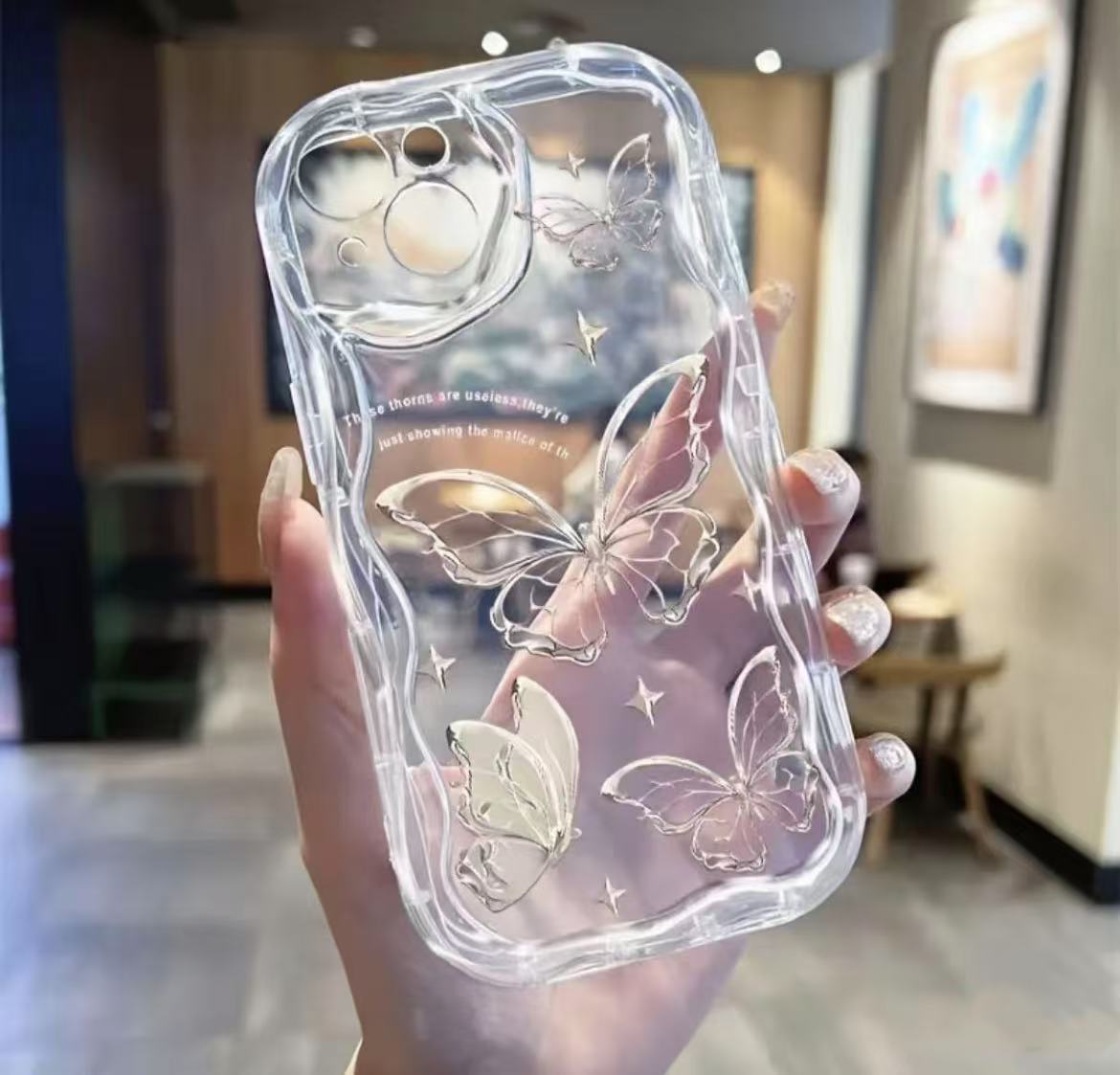 Flash line mariposa para iphone16promax funda para teléfono móvil Apple 15 Europa y América 14pro Japón y Corea 13/12