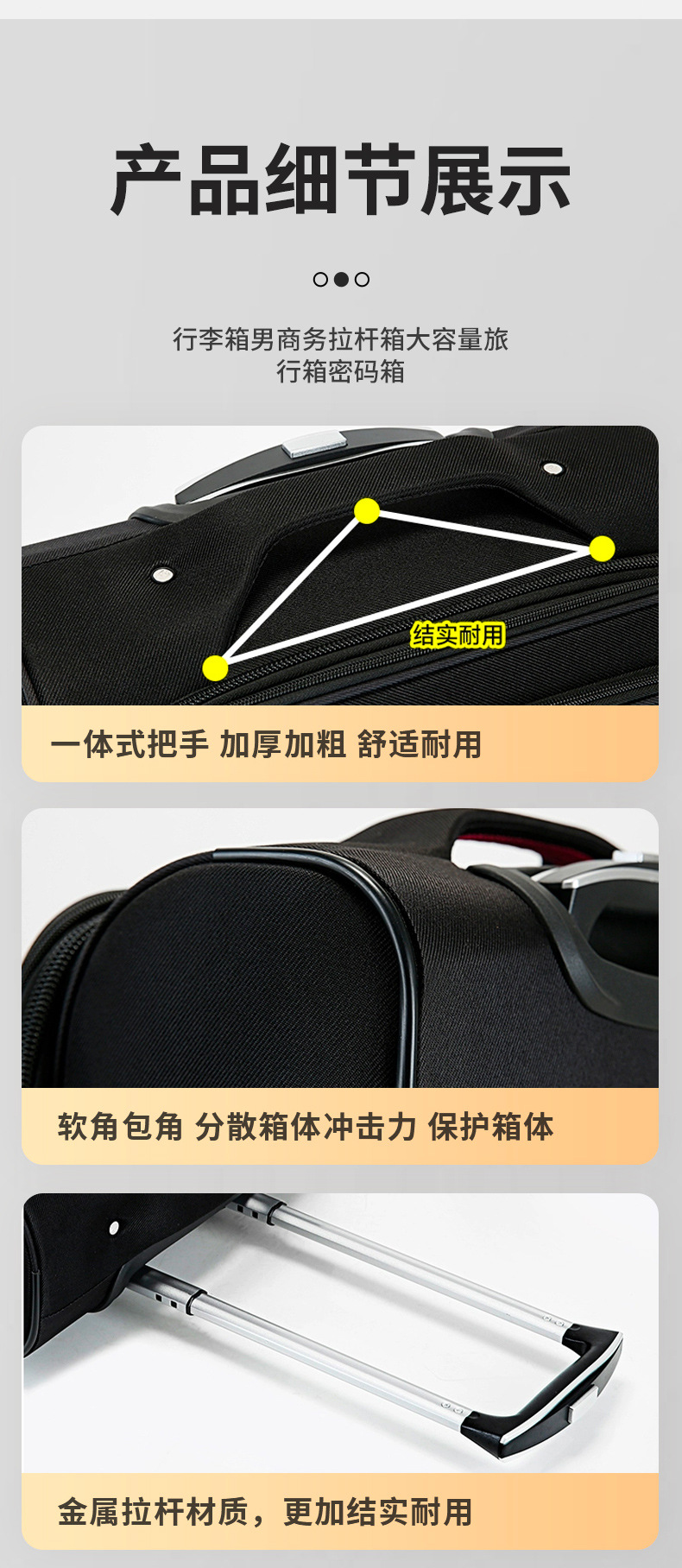 1752Oxford cloth luggage box-Fashion Package