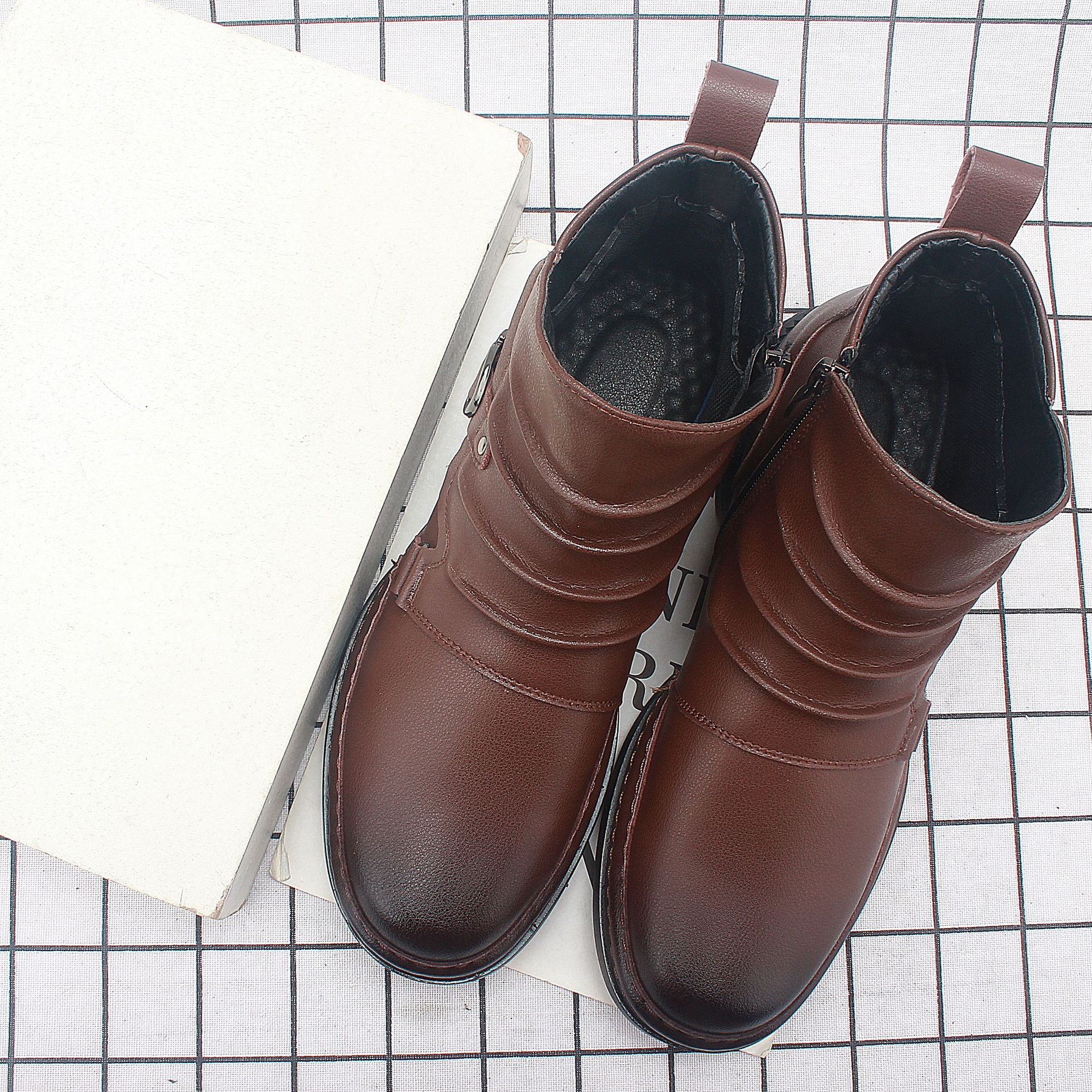 �¿���ѥ�ﶬ����Ь�ж���ŷ��ѥ�Ӹ߰�Ӣ������ѥ��1290