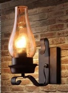 Glass lampshade