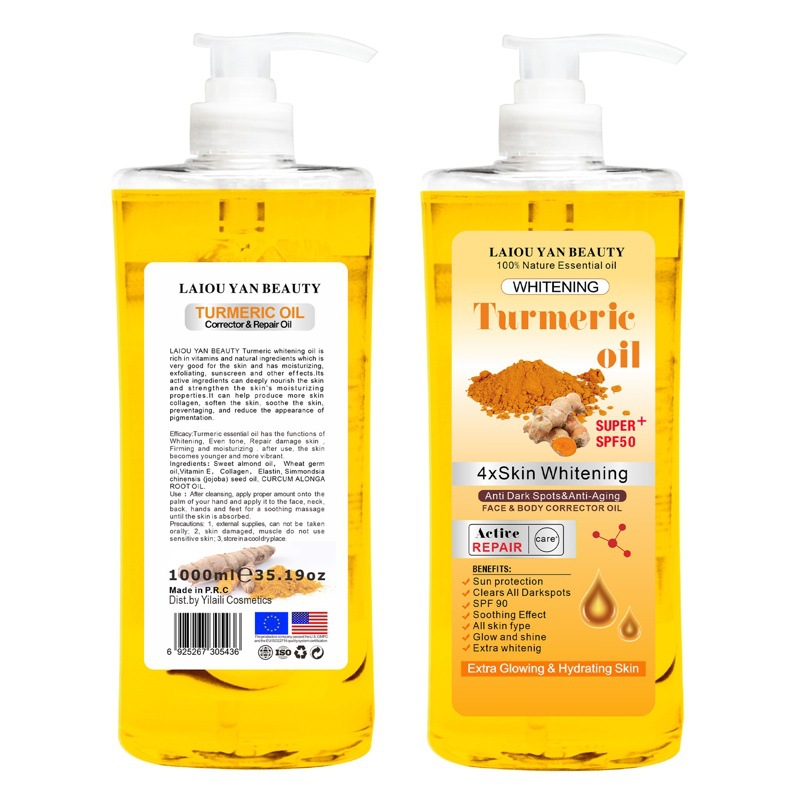 国境を越えたターメリックエッセンシャルオイル、顔の保湿エッセンシャルオイル、全身マッサージオイル、温熱経絡マッサージ、外国貿易卸売