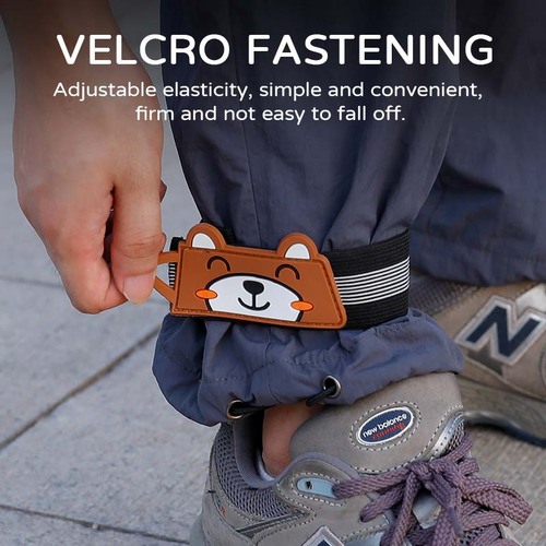 Cross-border cartoon version of bicycle gaiters with adjustable elasticity for mountain outdoor sports leggings and arm straps