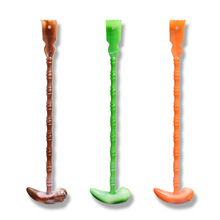 仿玉牛角按摩捶抓痒不求人肌肉经络敲打锤家用办公痒痒挠解压神器