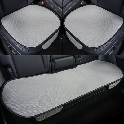 seat cushion single piece rear row | Seat cushion, seat cover - gray-three-piece-suit