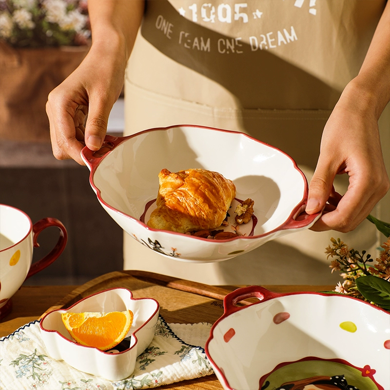 Ретро милый набор посуды в подарочной коробке, подарок на день рождения