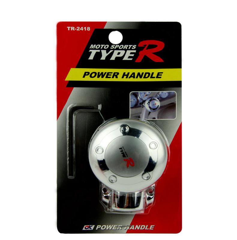 Car Steering Wheel Power Ball, Smooth Rotation, In-Car Direction Assist Device with Bearing Handle, Car Steering Ball