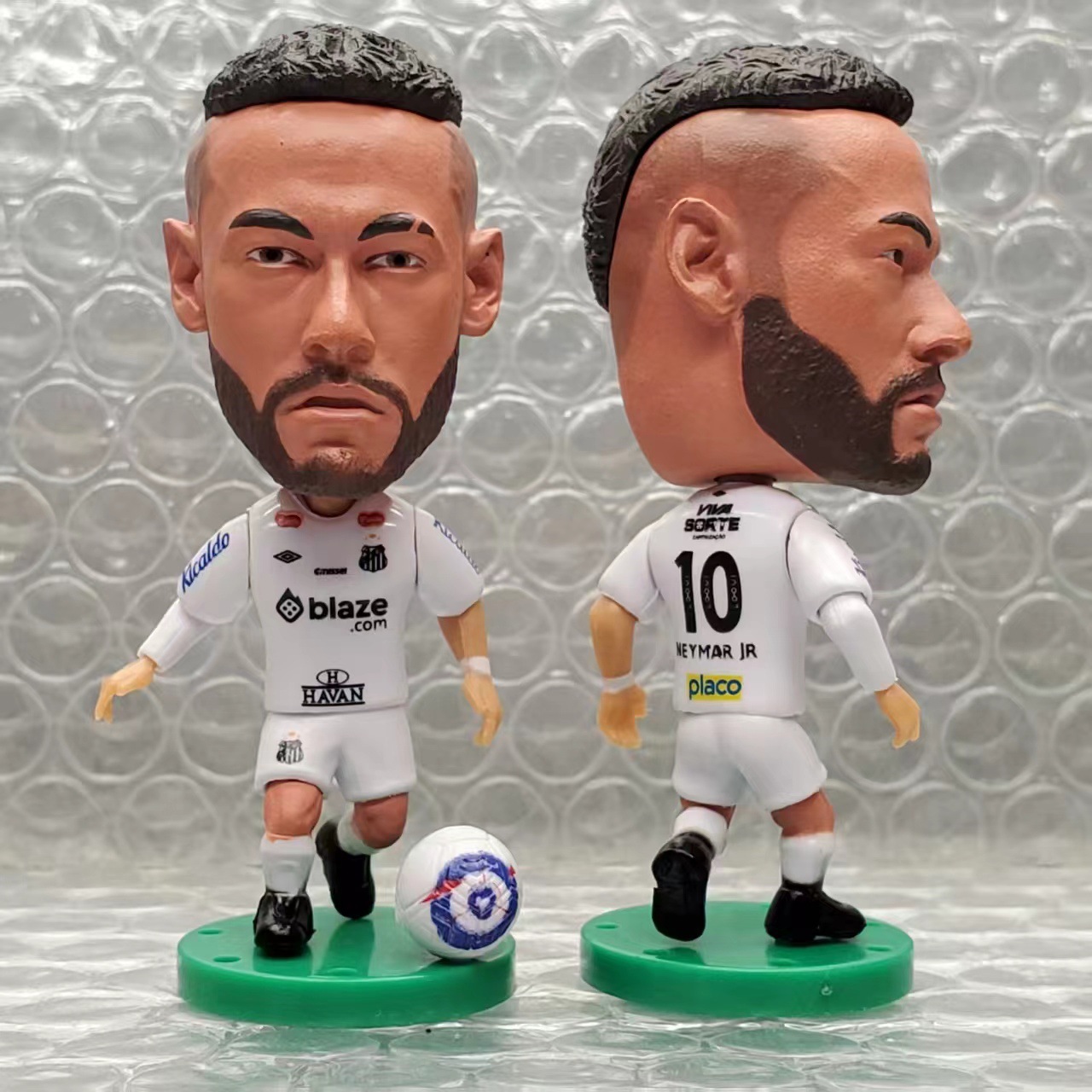 Jugador estrella Benzemahaland Vinicius C Ronaldo Messi Naymar Doll Mbappé Doll