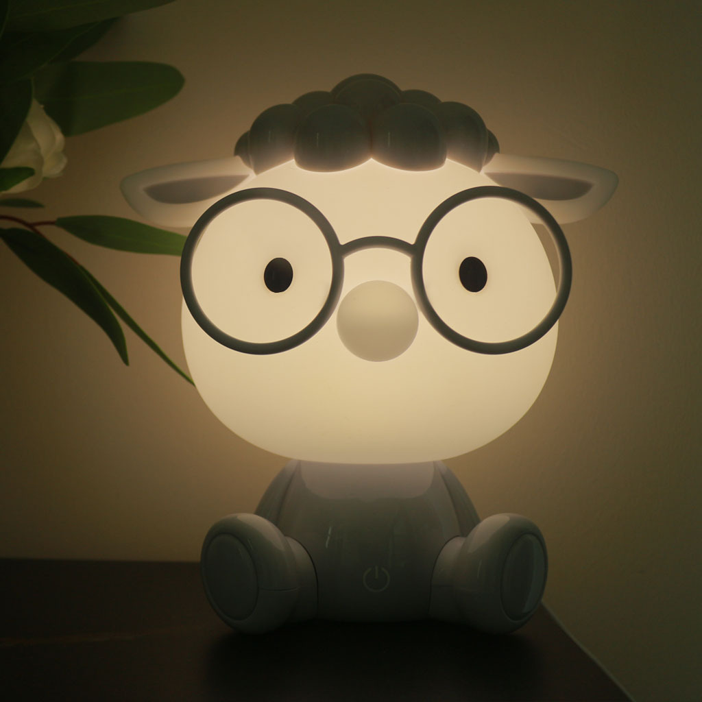Lámpara Nocturna Infantil de Escritorio LED, Protección Ocular, para Dormitorio Infantil