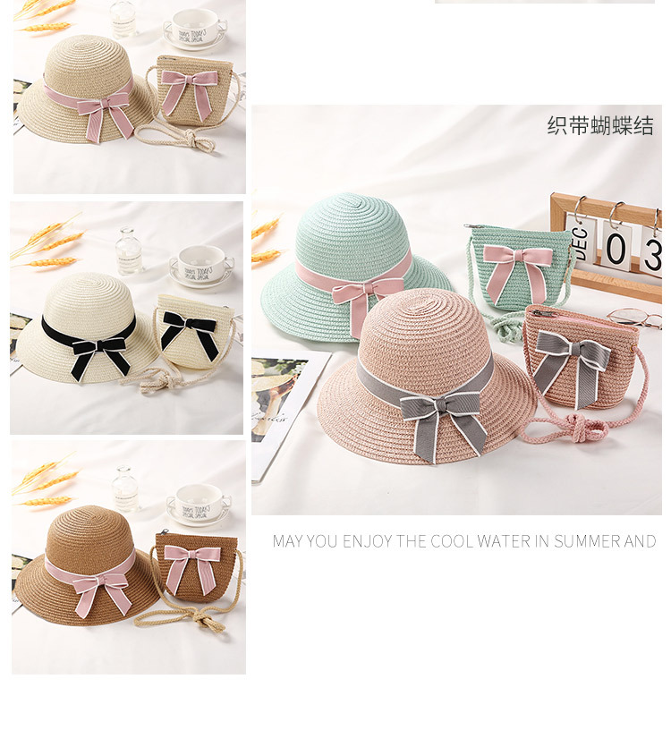 包包夏季花朵帽子_12