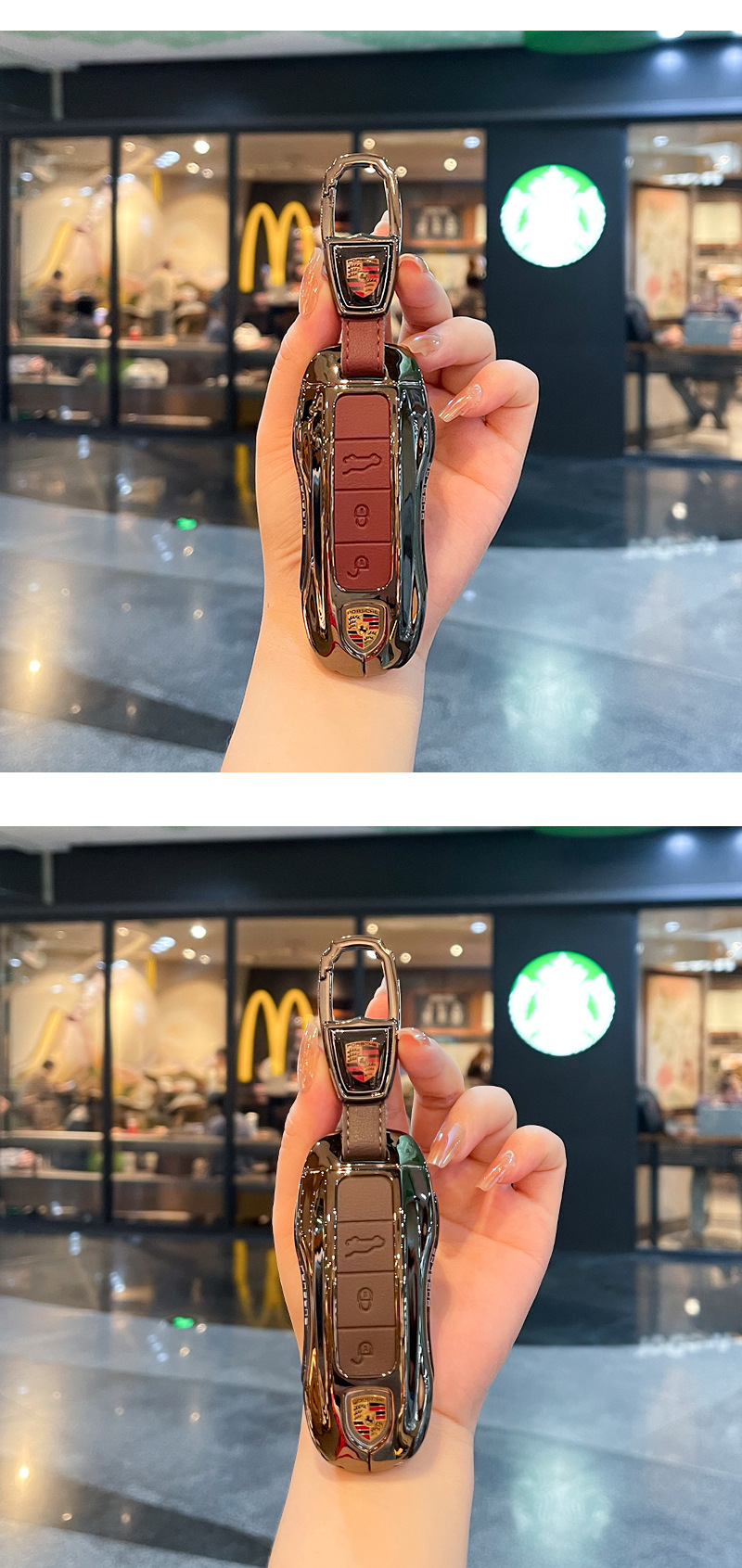 Suitable for Porsche Key Shell Panamera 911/922/Taycan/718 Protective Case