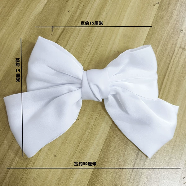 Spring clip pure white