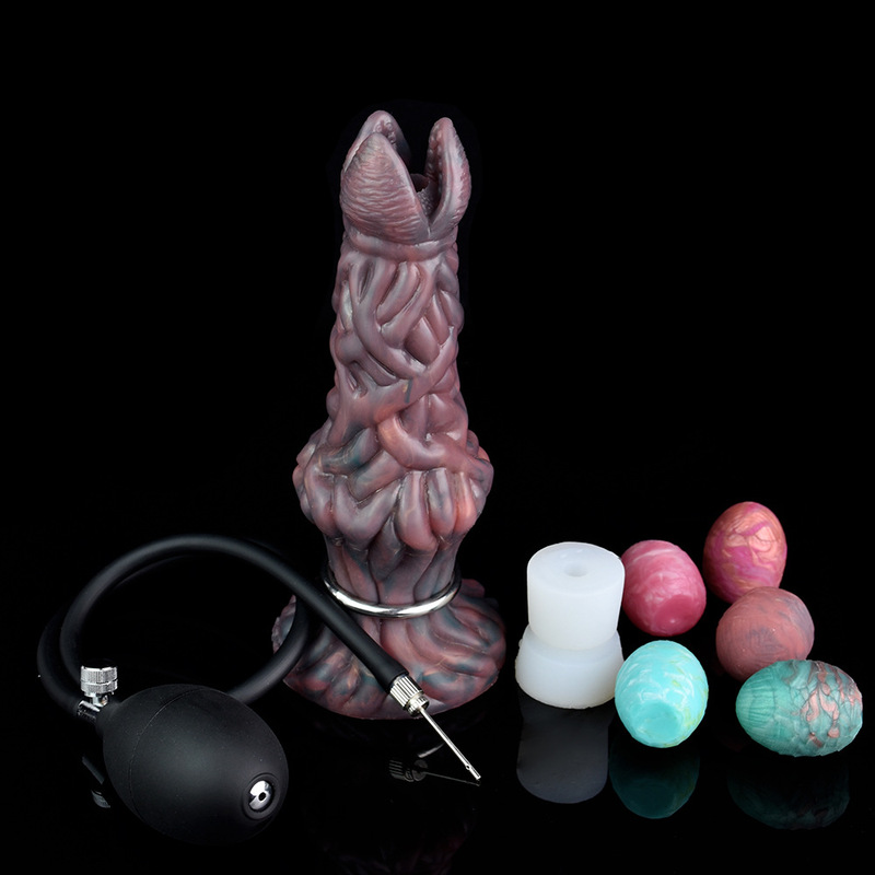 Adult products cross-border wholesale alternative sex toys inflatable spawning shaped penis anal plug vaginal training Adult products cross-border wholesale alternative sex toys inflatable spawning shaped penis anal plug vaginal training