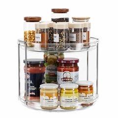 回転調味料棚収納ボックス棚化粧品棚キッチン収納棚三層Lazy Susans