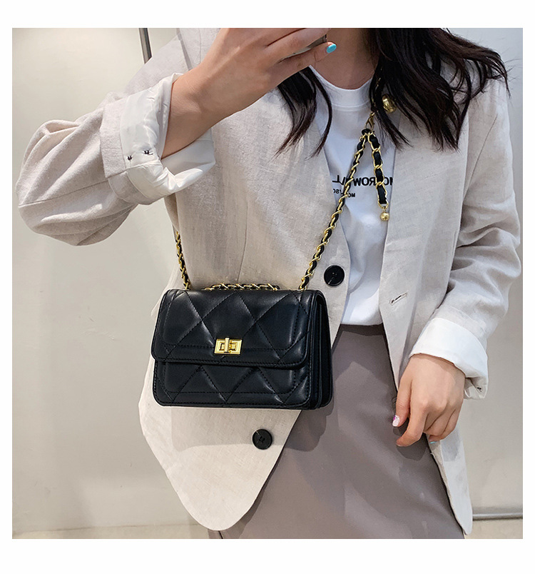 Fashion Chain Shoulder Messenger Small Square Bag Wholesale display picture 18