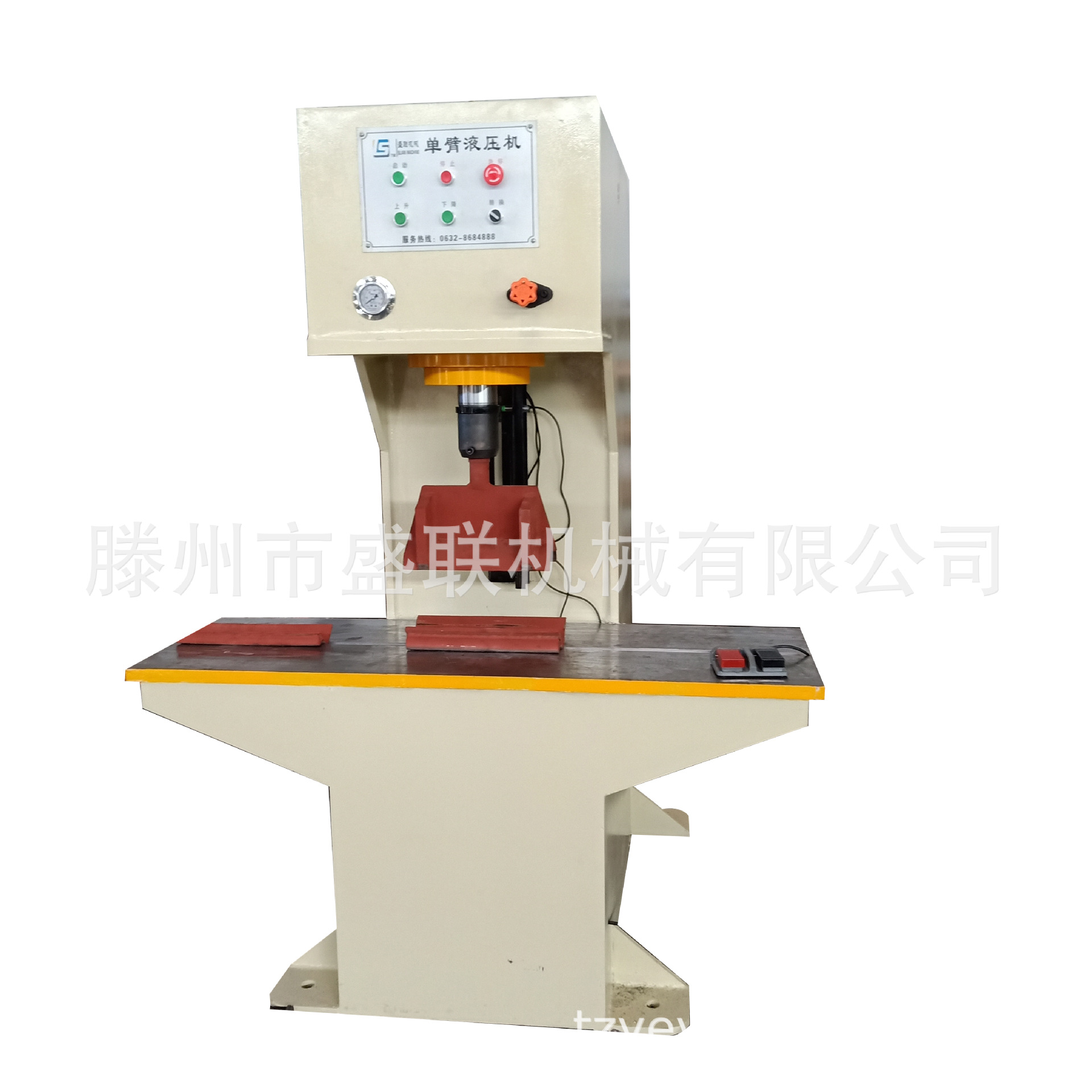 100吨C型单柱油压机 63吨宁波单臂压力机 200吨单柱液压机原理