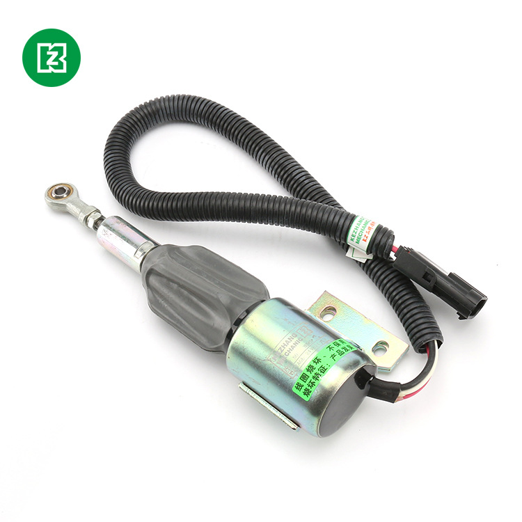 Excavadora interruptor de apagado válvula solenoide motor exterior Carter Hyundai Hitachi Komatsu Kubota Hitachi accesorios