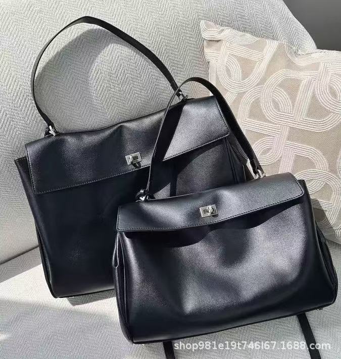 Rodeo锁扣腋下包单肩斜挎凯莉女包大容量锁扣设计跨境5新款优品包|undefined