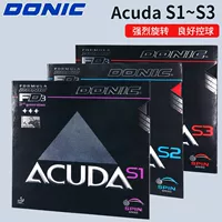 DONIC AcudaS1 резина для ракетки для настольного тенниса S2 профессиональная антиадгезивная S3 обезжиривающая резина для перчаток