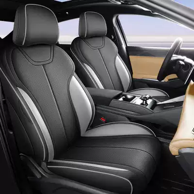Specifically designed for the 2026 BYD Song Pro DM-i, this is a full-coverage car seat cover and all-season seat cushion (Modelə uyğun (Original) oturacaq örtükləri) - black-and-gray-standard-version-note-the-model-year-front-row-fully-covered-rear-row-partially-covered