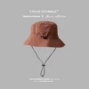 Brick red + windproof rope