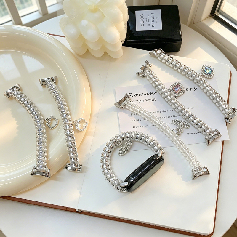New series phone cord watch strap suitable for Apple S10 watch, S11 iWatch 9th generation, Apple Watch 8SE