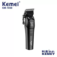 Машинка для стрижки Kemei для undercut, вырабатывающая электроэнергию, градиент