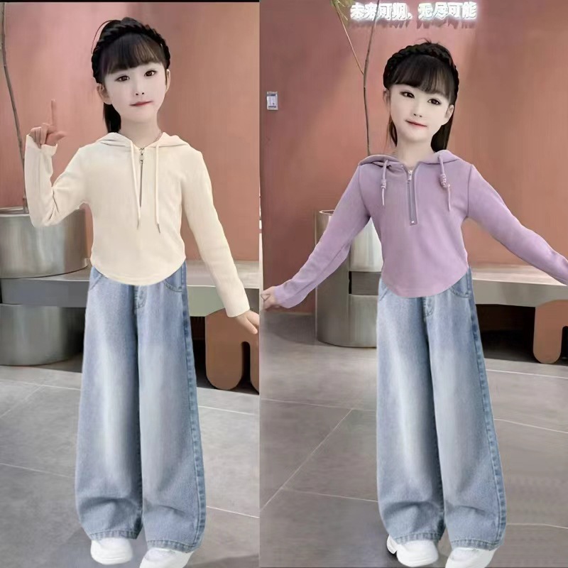 （淘宝抖音质量）女童秋装卫衣2025新款女大童秋装韩版上衣