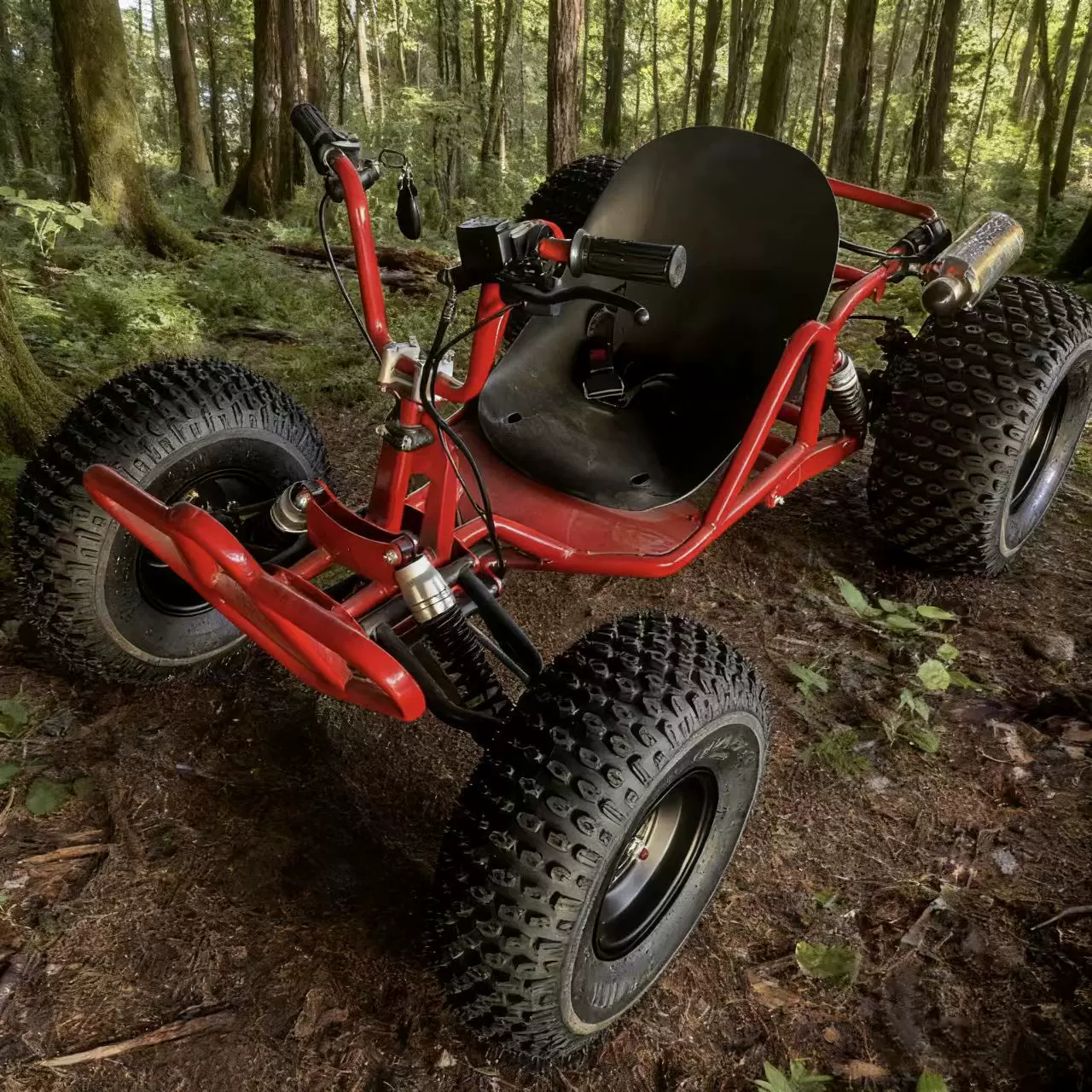 48V 1200W 20Ah 电动全地形车越野卡丁车四轮摩托车沙滩车