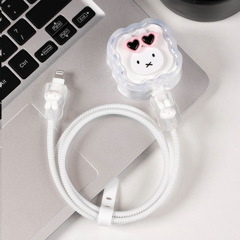 Aplicable a Apple 40W Cargador Cable Cover iPhone17Pro 16promax / 15 Data Cable Cover