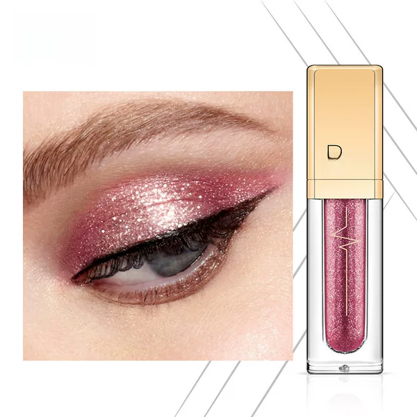 Pudaier18 color shining eye shadow liquid diamond pearlescent eye shadow in stock factory wholesale cross-border hot cosmetics