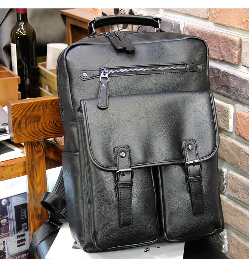 Moderna muška torba za računalo velikog kapaciteta za slobodno vrijeme, ruksak za studentska poslovna putovanja, trendi brend_voghion.com