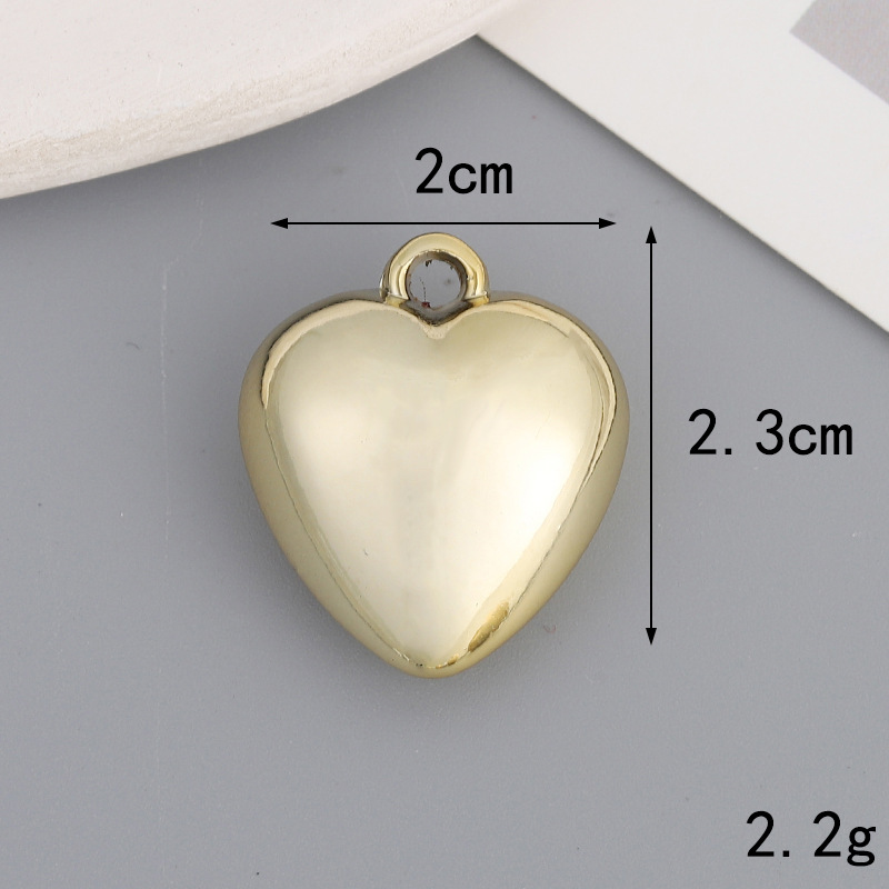 2g Weight Pendant Jewelry Making Type 2*2.1CM, 2*2.3cm, 3.5*3.5cm Jewelry Making Size DIY Jewelry Accessories Classification 1 Piece Quantity Plastic Material Heart Shape, Bow Knot Pattern All Seasons Season Plating Design Vintage Style, Classic Style Style 1 Piece 2*2.1CM 2*2.3cm 3.5*3.5cm Plastic Heart Shape Bow Knot Pendant 9